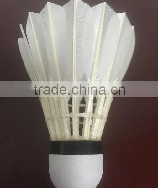 High Quality Class A All-round Goose Feather Badminton Shuttlecock China Wholesale photo-3