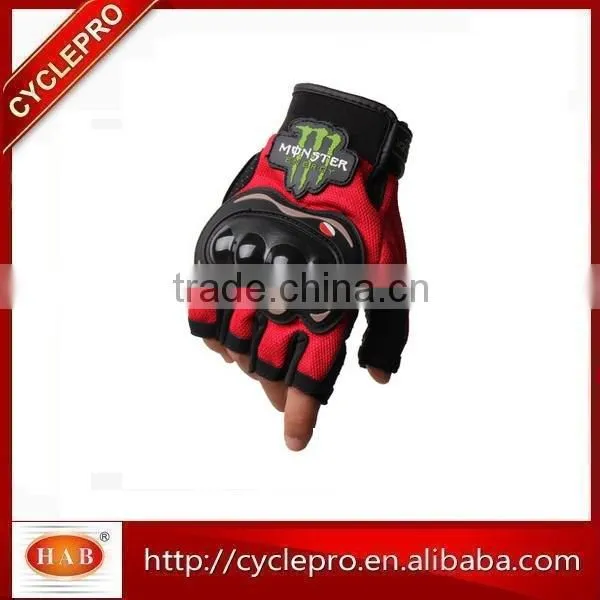 Hot Sell 2016 Newest Monster Half Finger Motorcycle Gloves photo-3