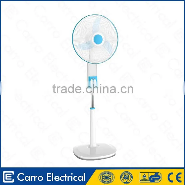 Elegant Solar AC Charging Fan 16inch Standing Battery Charger Fan photo-4