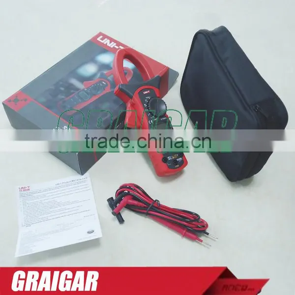 Professional UT205A LCD Digital 1000 Clamp Multimeters DC AC Volt Ampere Ohm Hz Auto Range Tester Meters photo-6