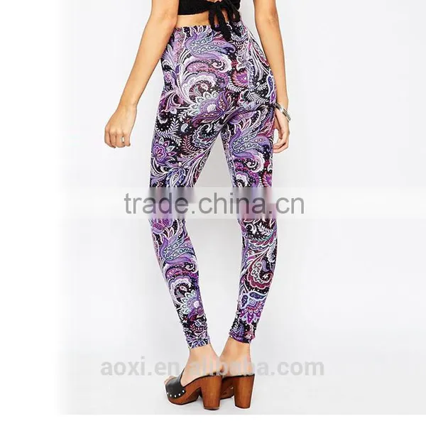 Ltweight Stretchy Fitness Sportswear Custom Design Sublimation Seamless Yoga Pants photo-3