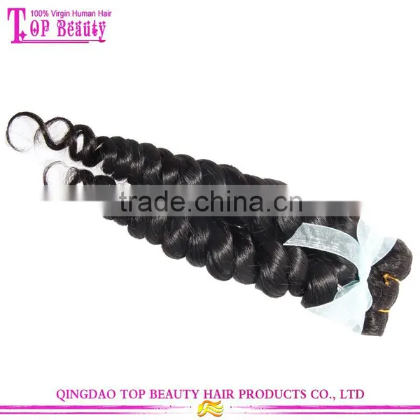 Qingdao High Quality and Cheap 100% Virgin Indian Remy Hair Loose Wave Human Hair Weaving photo-5