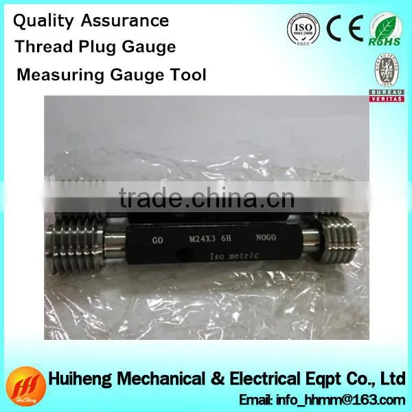 New Carbide Plug Gage M24x3-6H go no go Thread Gauge