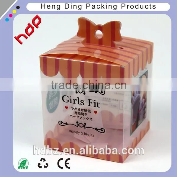 Custom Clear Folding Pvc Packing Box Design With Print 4