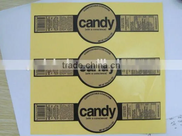 Guangzhou Factory Heat Resistant Labels Stickers Self-adhesive Label Stickers photo-3