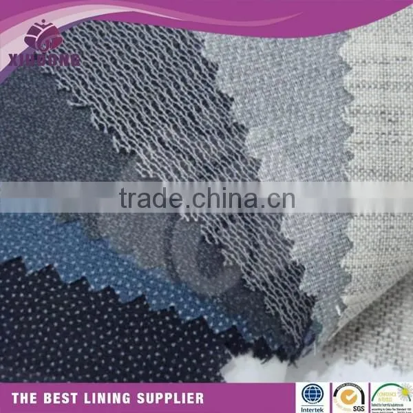 100% Polyester Non Woven Fusible Interlining for Suits Jacket Garment photo-2