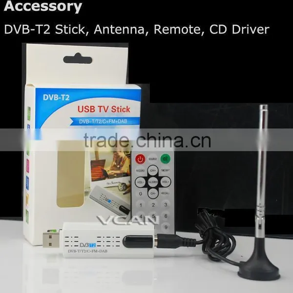 DVB-T2U DVB-T2 Usb 2.0 tv Stick Dvb-t2 /t/c Dvb-t Dvb-t2 PC DTV Receiver Magic tv Stick DVB-T DVB-C SDR FMDAB
