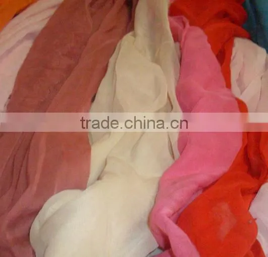 Soft Handfeel Polyester Voile Fabric For Muslin Lady Scarf/hijab photo-4