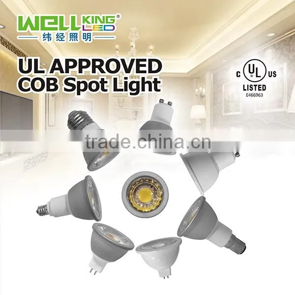 UL Energy Star 3w 4w 5w 6w 7w Dimmable COB 15 Degree Led Spotlight Gu10 photo-2
