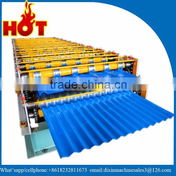 Corrugated Sheet Roll Forming Machine/Roof Machine/Metal Roofing Roll Forming Machine