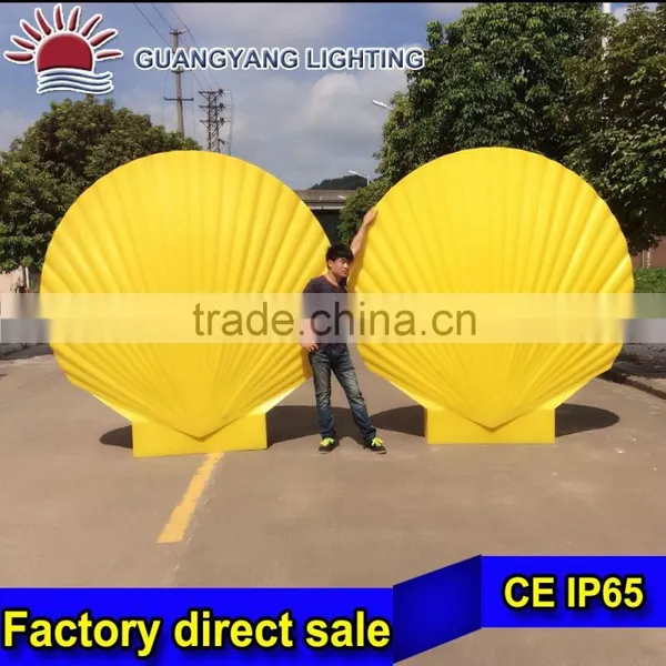 Landscape Big Shell Event Outdoor Decoration Light Unique Special Shell photo-3