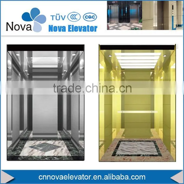 Geared Traction Machine Elevator, Building Construction Elevator
