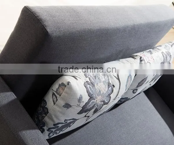 Salon Furniture Waiting Sofa Upholstery Sofa With Soft Cushion photo-4