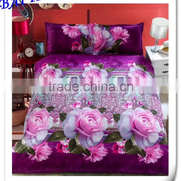 3D Reactive Printed 100% Cotton Quilt Cover Sets From China Manufacturer photo-2