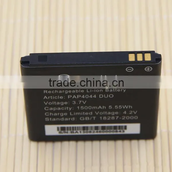 1500mah Mobile Phone Battery For Prestigio MultiPhone PAP4044 DUO photo-3