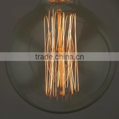 Manufacturer Vintage Antique Edison Bulb Decorative Filament Light Bulb 110-240v Industrial Bare Bulb photo-3