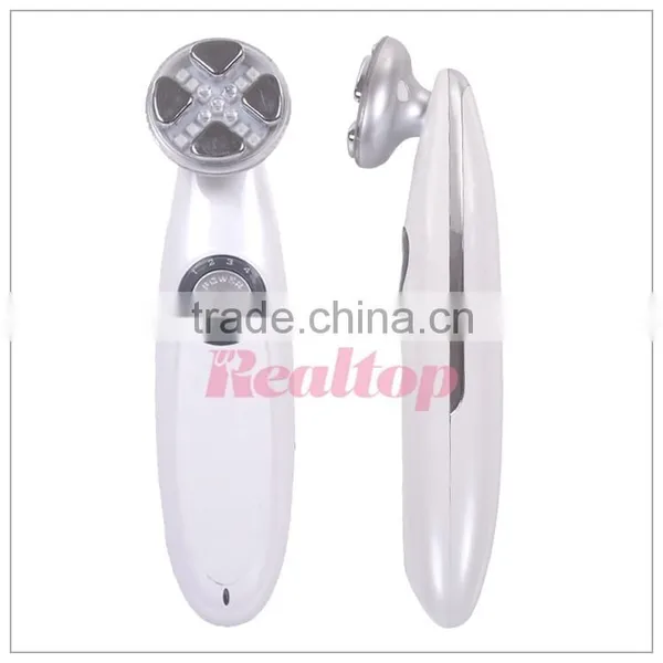 Microcurrent Skin Facial Stimulator,no Needle Meso Therapy Electroporation Mesoporation Photon Led RF EMS Facial Machine photo-2
