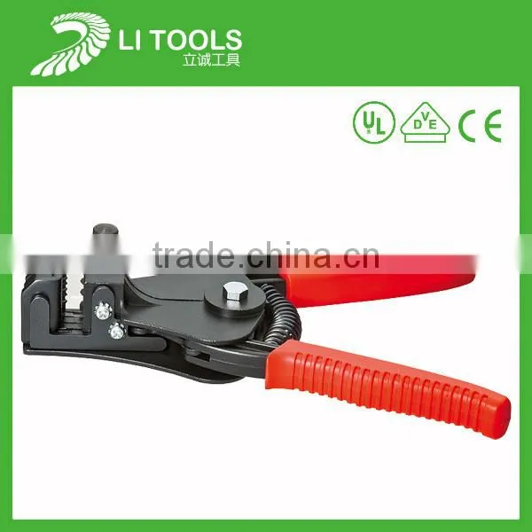 Made in China Plastic Handle Automatic Manual Wire Stripper Pincer photo-3