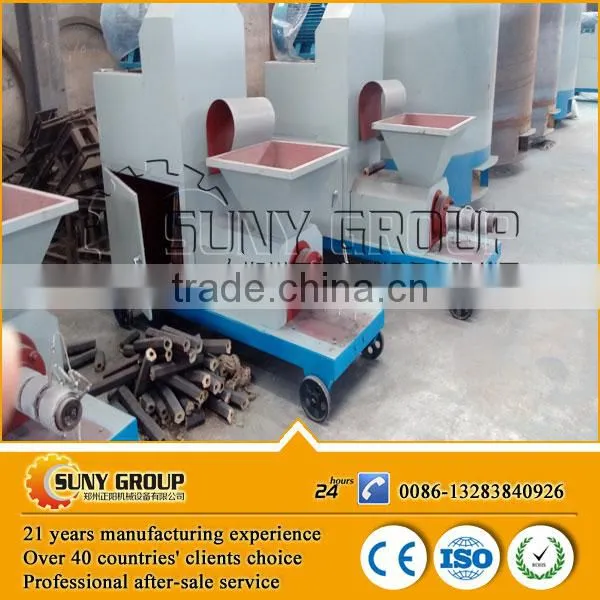 Smokeless Sawdust Briquette Making Machine Coconut Shell Charcoal Machine photo-2