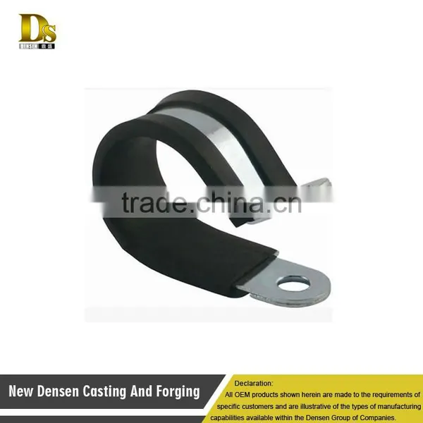 China OEM U-Bolt Clamp , Metal Stamping Pipe Clamp photo-3