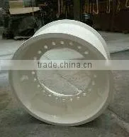 24inch Tube Heavy Engineering Wheel Rims With White Color photo-6