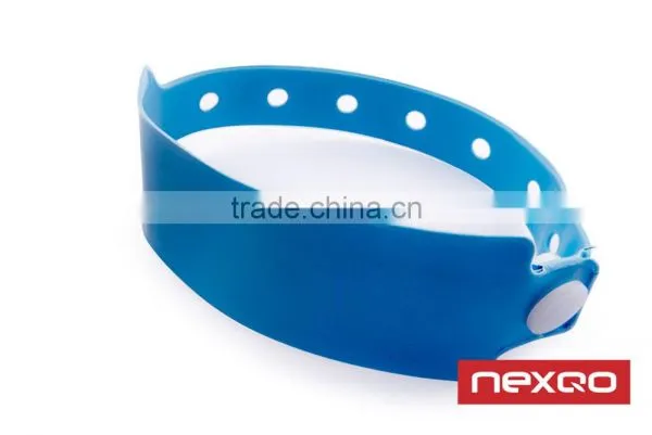 Soft PVC UHF Disposable RFID Tag Wristband for Access Control photo-3