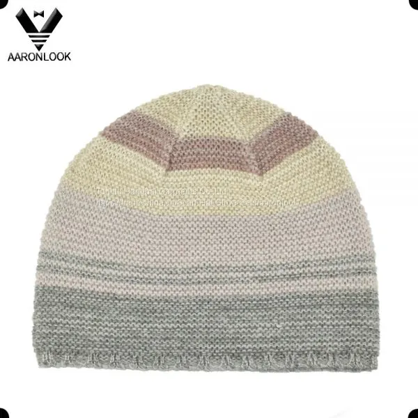 2017 Trendy Winter Obmre Knitted 3PCS Set Scarf Hat Glove photo-2