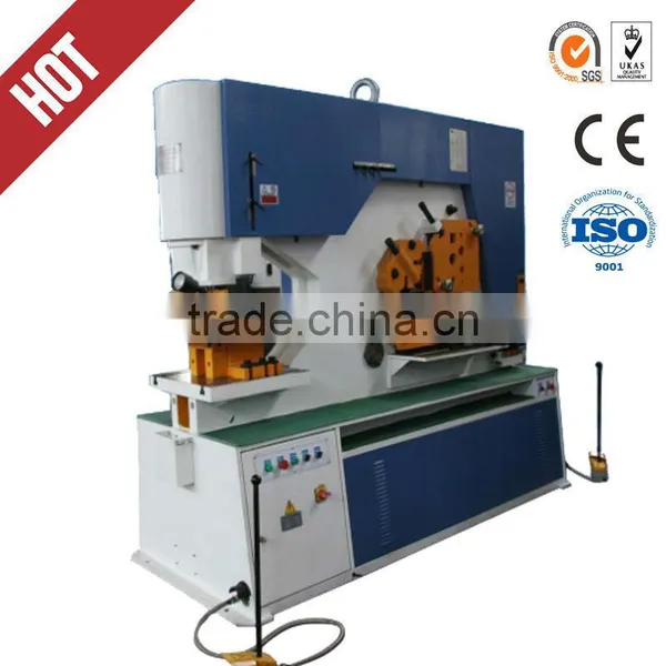 Hydraulic Ironworker, Q35Y-16 Stainless Steel Punch and Shear Machine,angel Steel Cutting and Bending Lathe photo-2
