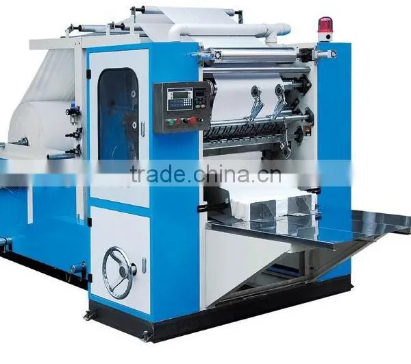 Two Color Napkin Embossing and Folding Machine,tissue Paper Making Machine photo-6