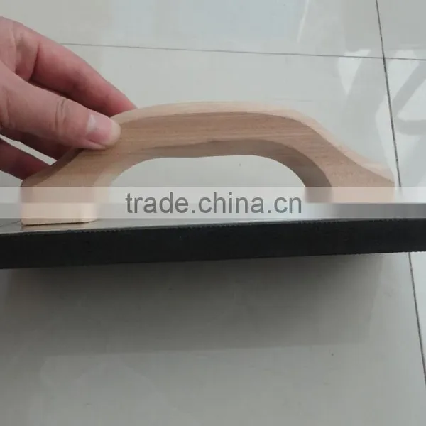 Wooden Handle Aluminum Foam Sponge Plastering Trowel photo-5
