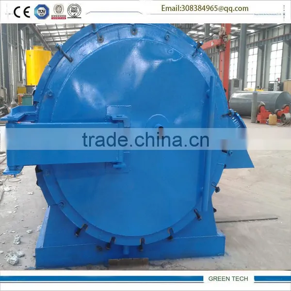 Tunnel Pyrolysis Reactor, Full Open Door Type Special Pyrolysis Plant Recycling Waste Tires To Oil Plant photo-4