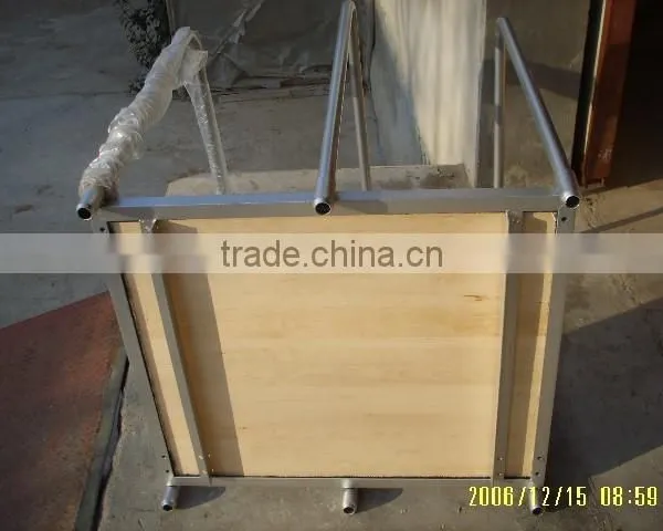 Panel Cart With Solid Deck Covering With Carpet and Uprights photo-2