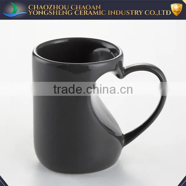 Wholesale Ceramic Mug With Loving Heart Design Handle photo-3