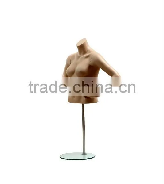 Fiberglass Big Breast Female Mannequins Torso For Underwears YZB-2