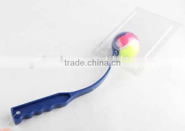 Pet Toy Tennis Ball With Long Plastic Handle/dog Toy photo-3