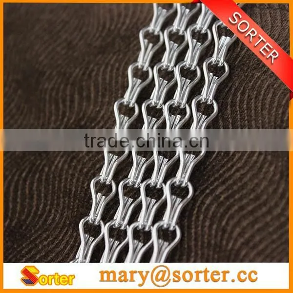 Decorative Aluminum Double Hook Chain Door Curtains photo-5