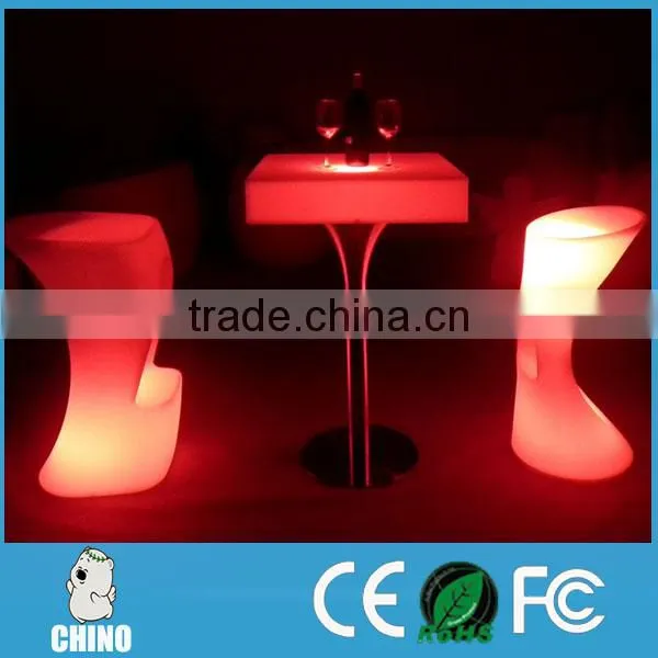 Wholesale PE Plastic Glowing Led Funiture Led Chair photo-4