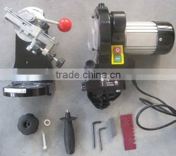145mm 230w Electric Power Sharpener Grinder Machine Tools Chainsaw Sharpening Service photo-3