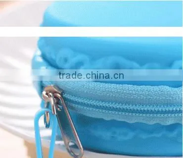 Macaron Colorful Silicone Change Purse With Small Zipper so Hot in Japan and Korea for Cute Girl photo-4