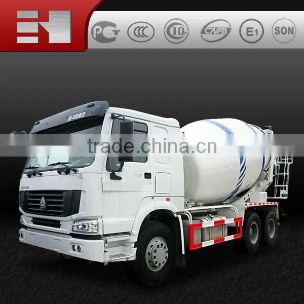 SINOAUTO HOWO 6*4 Drive Wheel 8m3 Concrete Mixer Truck for Sales