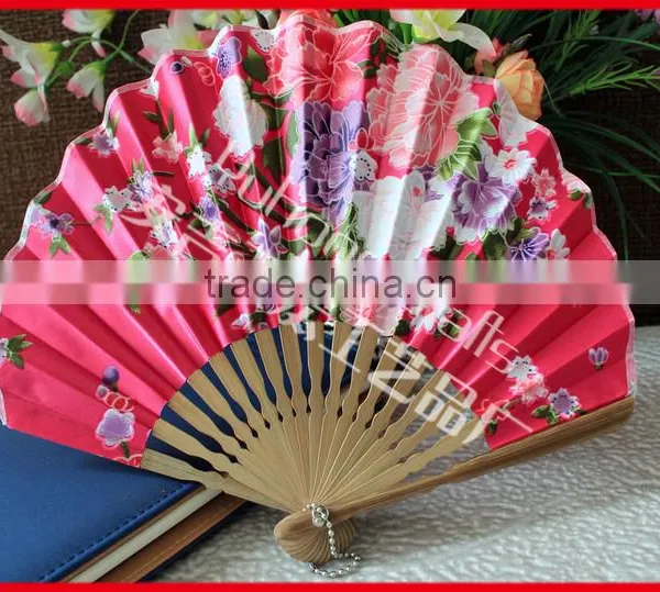 High Quality Bamboo Gift Fan photo-2