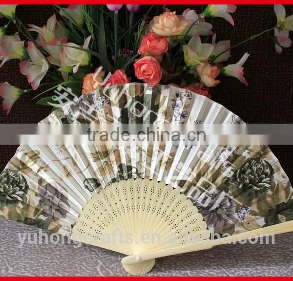 Chinese Bamboo Fabric Crafts Fan photo-4