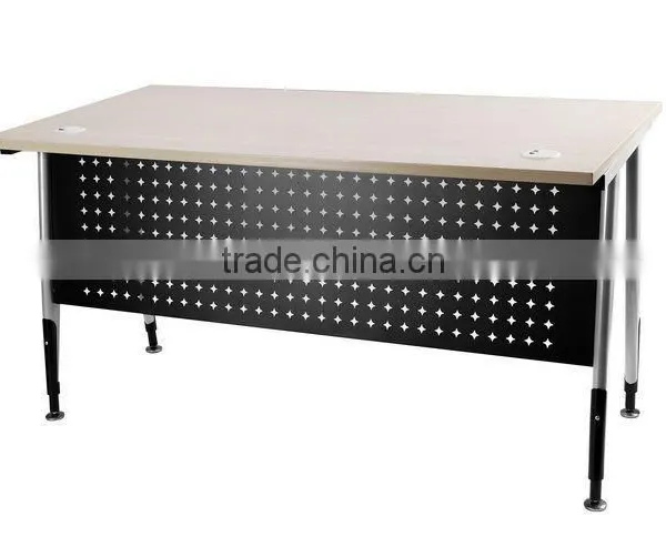 Factory Price Custom Made Leg Frame Modern Office Reception Desk photo-2