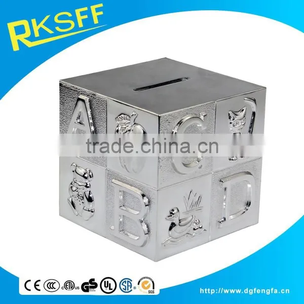 Best Baby Gife Baby Coin Bank With Letters and Animals Engraved photo-4
