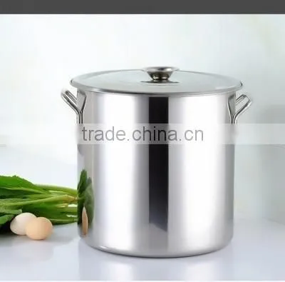 Big Deep Stainless Steel Soup Bucket photo-2