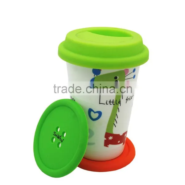 Hot Selling Customize Pattern Best Quality Insulation Useful Silicone Bottle Coaster for Home photo-2