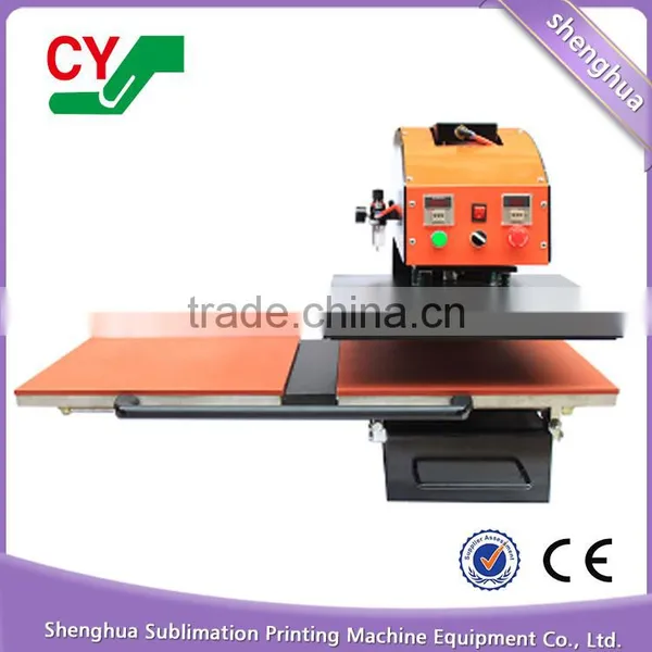 Efficient High Quality Double Sided Plates T-shirt Pneumatic Heat Press Machine photo-2