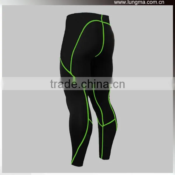 Custom Sublimated Lycra High Compression Triathlon Tights photo-3