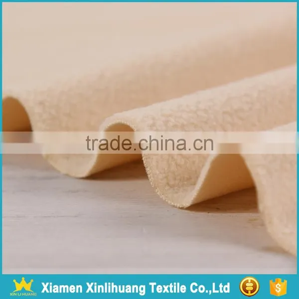 New Arrival Solid Color 100 Polyester Polar Fleece Knitted Fabric for Jacket photo-4