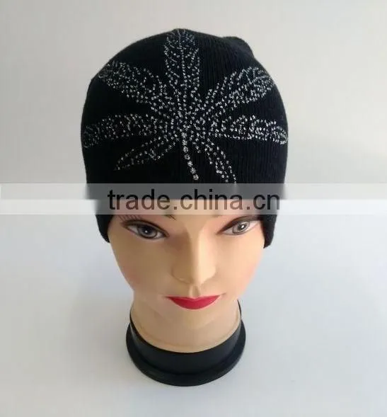 Wholesale Fashion Cheap Winter Acrylic Custom Knitted Beanie Hat photo-6